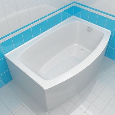 Bath 3d-model Kohler Expanse 96x152 L