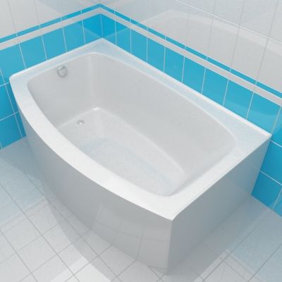 Bath 3d-model Kohler Expanse 96x152 R