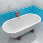 Bath 3d-model PAA Andante 90x190