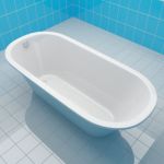 Bath 3d-model PAA Vario Round 166x75