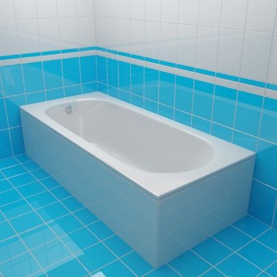 Bath 3d-model Paa Vario Long 75x170x62