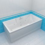 Bath 3d-model Polla Afalina 90x180