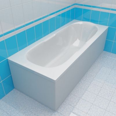 Bath 3d-model Polla Classic 70x170