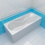 Bath 3d-model Polla Donna 75x170