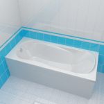 Bath 3d-model Polla Onda 75x170