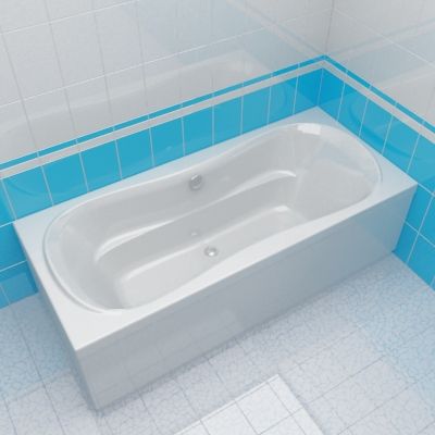 Bath 3d-model Polla Puro 75x170