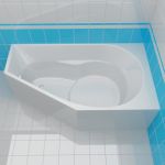 Bath 3d-model RIHO YUKON 90x160 L