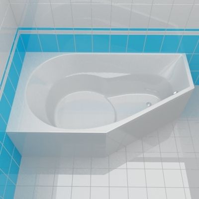 Bath 3d-model RIHO YUKON 90x160 R