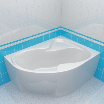 Bath 3d-model Ravak Rosa 140x105 R