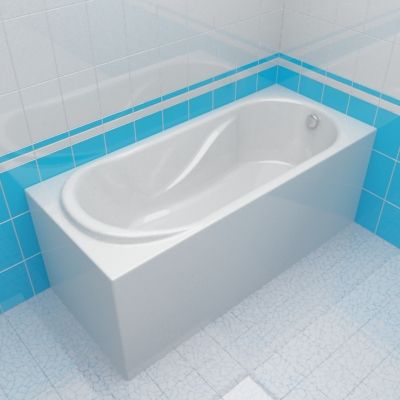 Bath 3d-model Sanindusa Aveiro 70x160