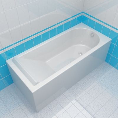 Bath 3d-model Sanindusa Reflex 75x170