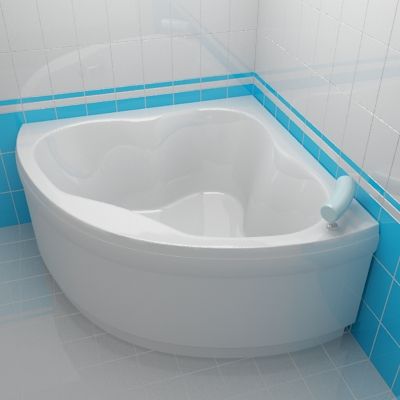 Bath 3d-model Teiko Tosca 142x145x81