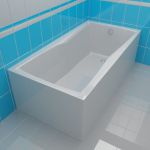 Bath 3d-model Teiko Vela 150x75x47