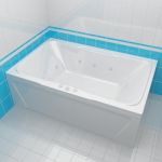 Bath 3d-model Triton SONATA 115x180