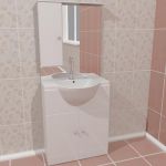 3D - model Bathroom furniture 01