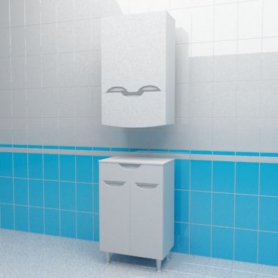 Bathroom furniture 3d-model Akvarodos Gloria 50