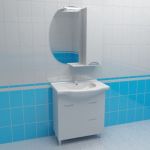 Bathroom furniture 3d-model Akvarodos Gloria 75