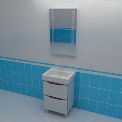 Bathroom furniture 3d-model Akvarodos Venice 60