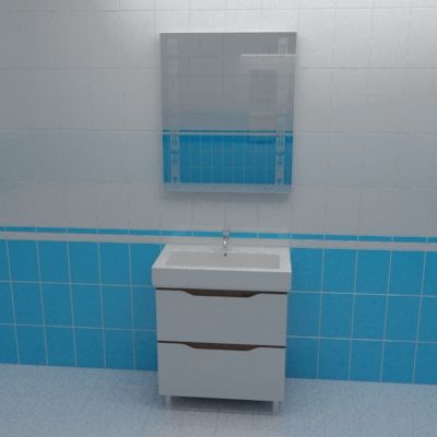 Bathroom furniture 3d-model Akvarodos Venice 80