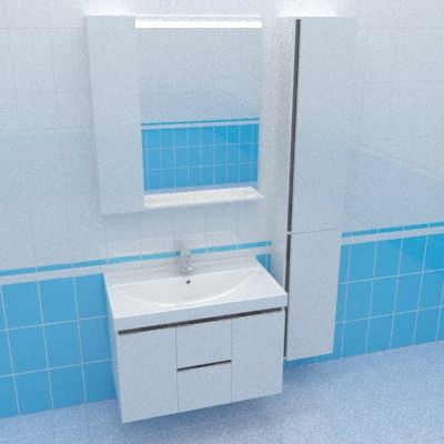 Bathroom furniture Aquaton Rene 80