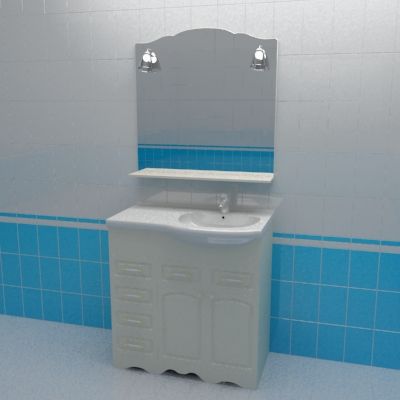 Bathroom furniture Bricklaer Anna 90 B