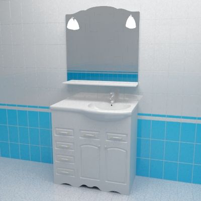 Bathroom furniture Bricklaer Anna 90 W