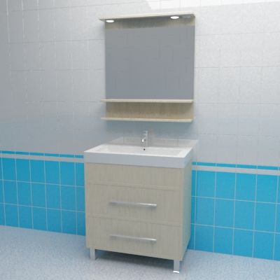 Bathroom furniture Bricklaer Chile 80 W