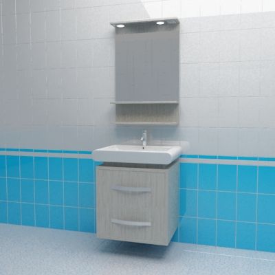 Bathroom furniture Bricklaer Cuba 60 G