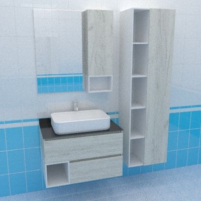 Bathroom furniture Comforty Praga 75