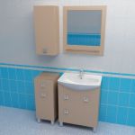 Bathroom furniture Norta Pelikola alpha B