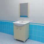 Bathroom furniture Valente Eco 55 W