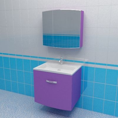 Bathroom furniture Valente Inizio 60 L