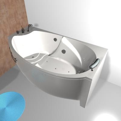 Bathtub-jacuzzi01 3D - model