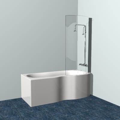 Bathtub04 3D - model