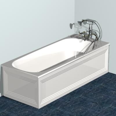 Bathtub13 3D - model