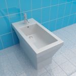 Bidet 3d-model CEZARES Prati 33x67x39