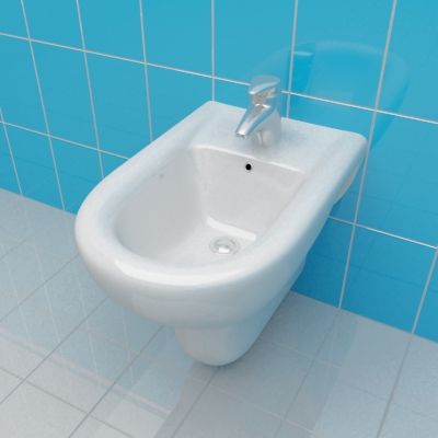 Bidet 3d-model Cersanit IRYDA 36x54