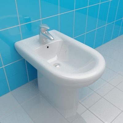 Bidet 3d-model Cersanit IRYDA 36x58 F