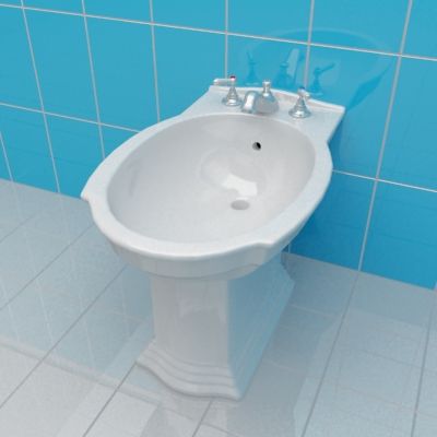 Bidet 3d-model Devon&Devon Westminster 35x55