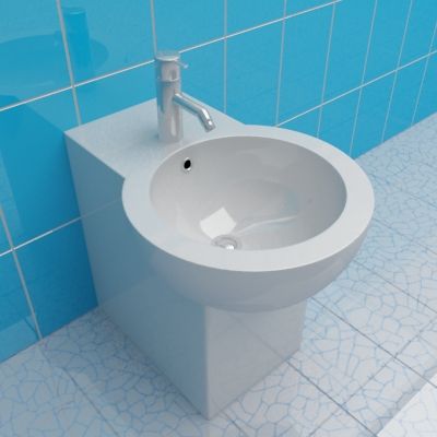 Bidet 3d-model Hatria You&Me 37x50 F