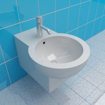 Bidet 3d-model Hatria You&Me 37x50 W