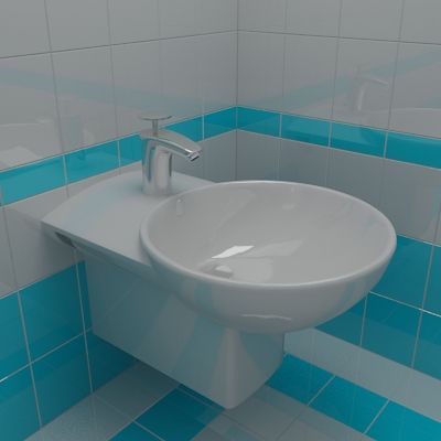 Bidet 3d-model Ideal Standard Venice 41x48x34