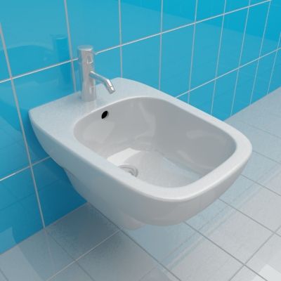 Bidet 3d-model KOLO Style 35x50