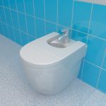 Bidet 3d-model Roca Meridian 36x52