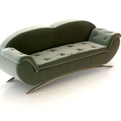 sofa 3d object Carshowroomsofa2