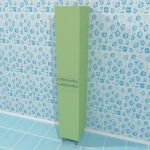 Cupboard 3d-model Fema Stile Deluxe Green 05 Russia