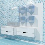 Cupboard 3d-model Rifra Zenit 3 Italy