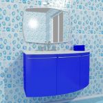 Cupboard 3d-model Stocco Vela Blue