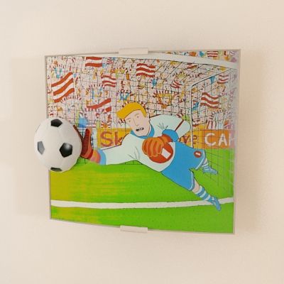 Lights for the childrens room football 3D model Games 01