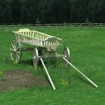 Garden Cart02 3D - model